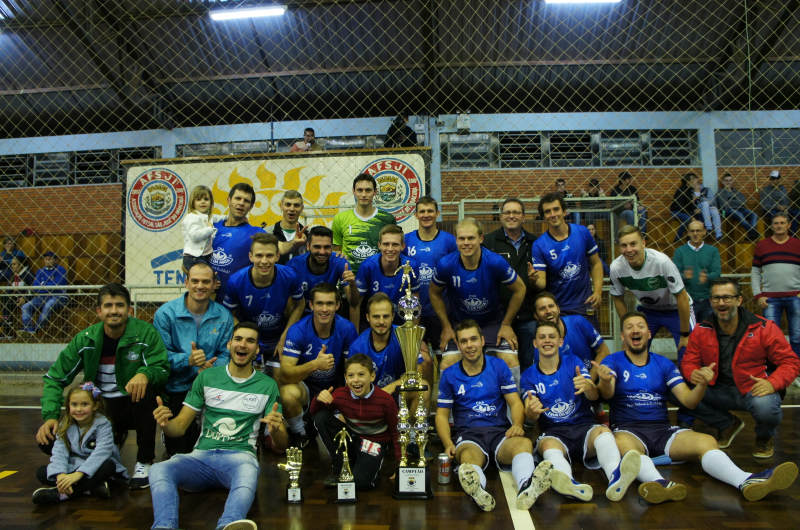 DAL PONTE/CHÁ ERVA DA MATA É BICAMPEÃO DO 6º CAMPEONATO REGIONAL DE FUTSAL